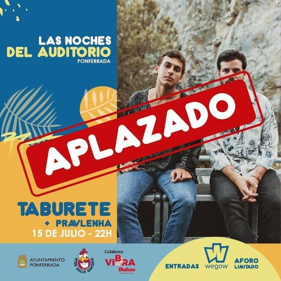 aplazado taburete