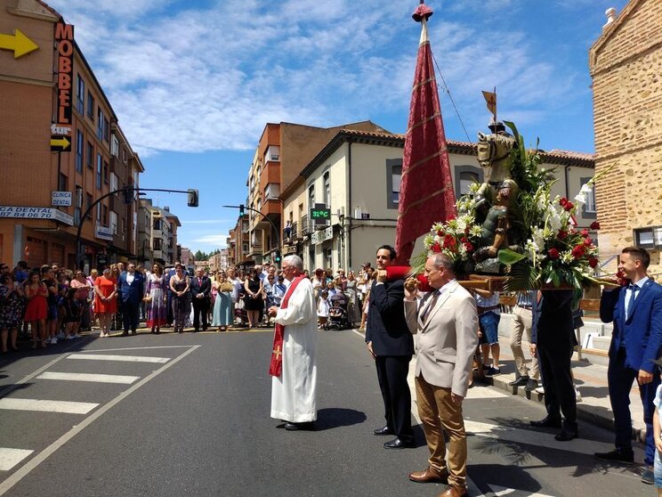 Fiestas Santiago en Trobajo del Camino