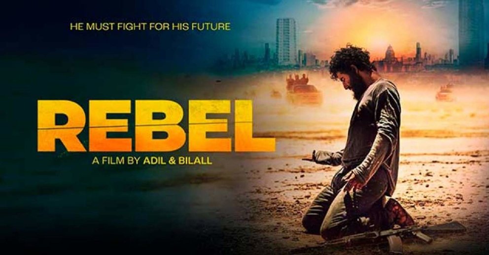 Cartel cine de estreno 'Rebel'