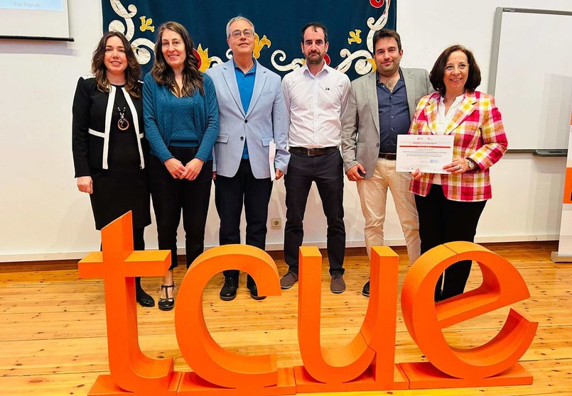 Premiados dos profesores del campus de Ponferrada de la ULE en el certamen TCUE 2023