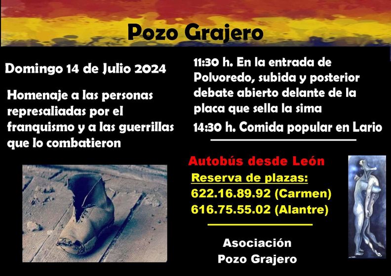 Cartel Pozo Grajero