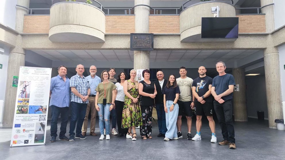 Participantes en el Proyecto Sport4 en una reunión celebrada en León