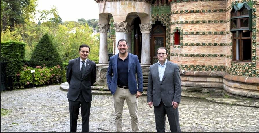 Encuentro Firma Convenio El Camino de Gaudí en El Capricho