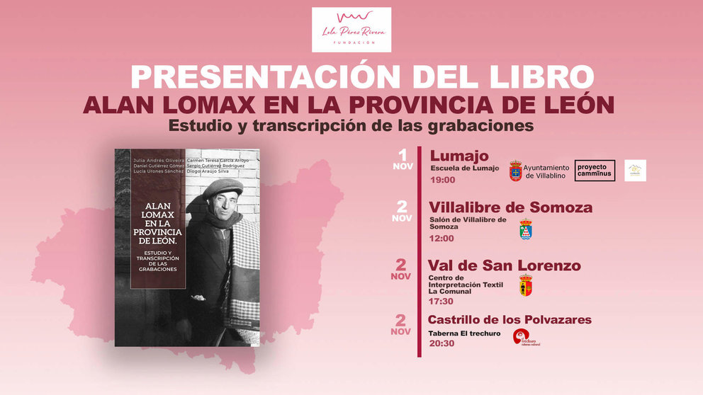 Presentaciones Alan Lomax noviembre 2024