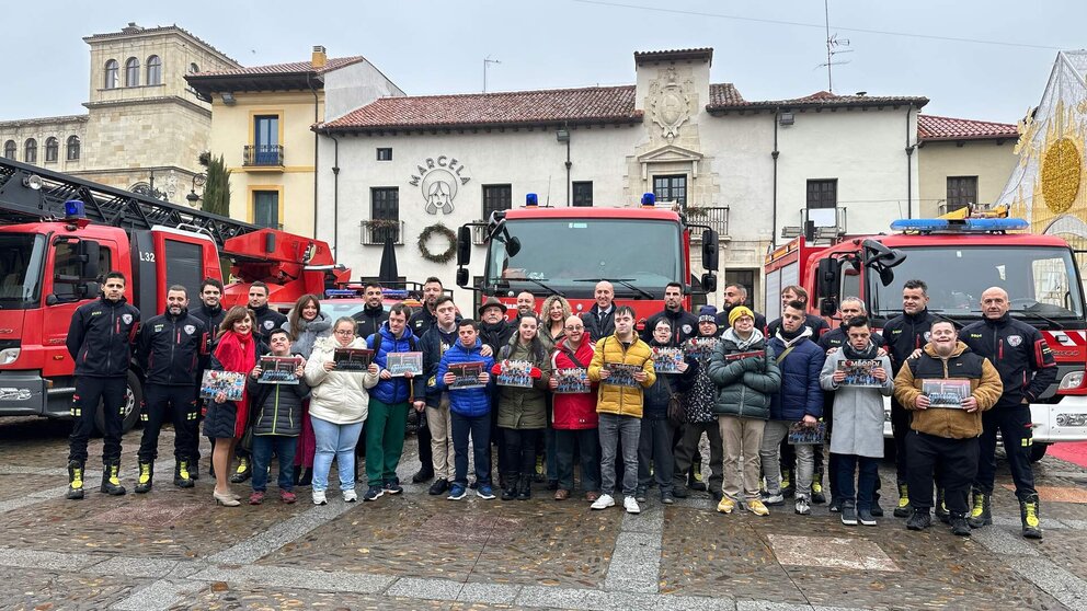 Calendario Bomberos León Amidown