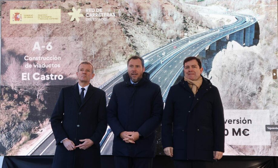 Apertura de los nuevos viaductos de El Castro en la A-6, recuperando una conexión clave entre Galicia y Castilla y León