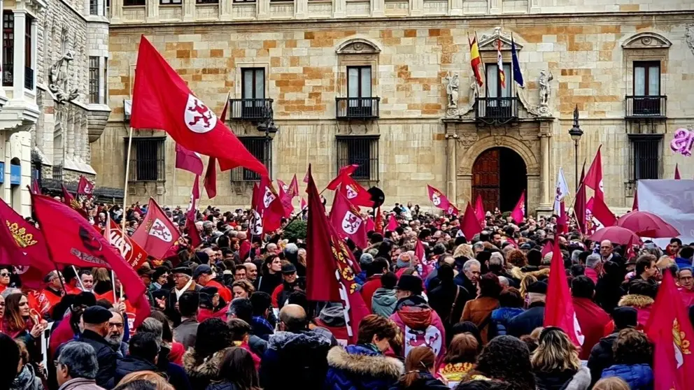 Manifestación UPL Foto de Archivo